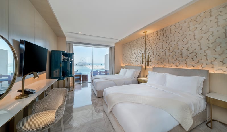 FIVE Palm Jumeirah Dubai-Luxe Sea View Double Queen 3_14323